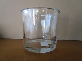 Glas/Dekoglas, Blumenübertopf, Kerzenglas