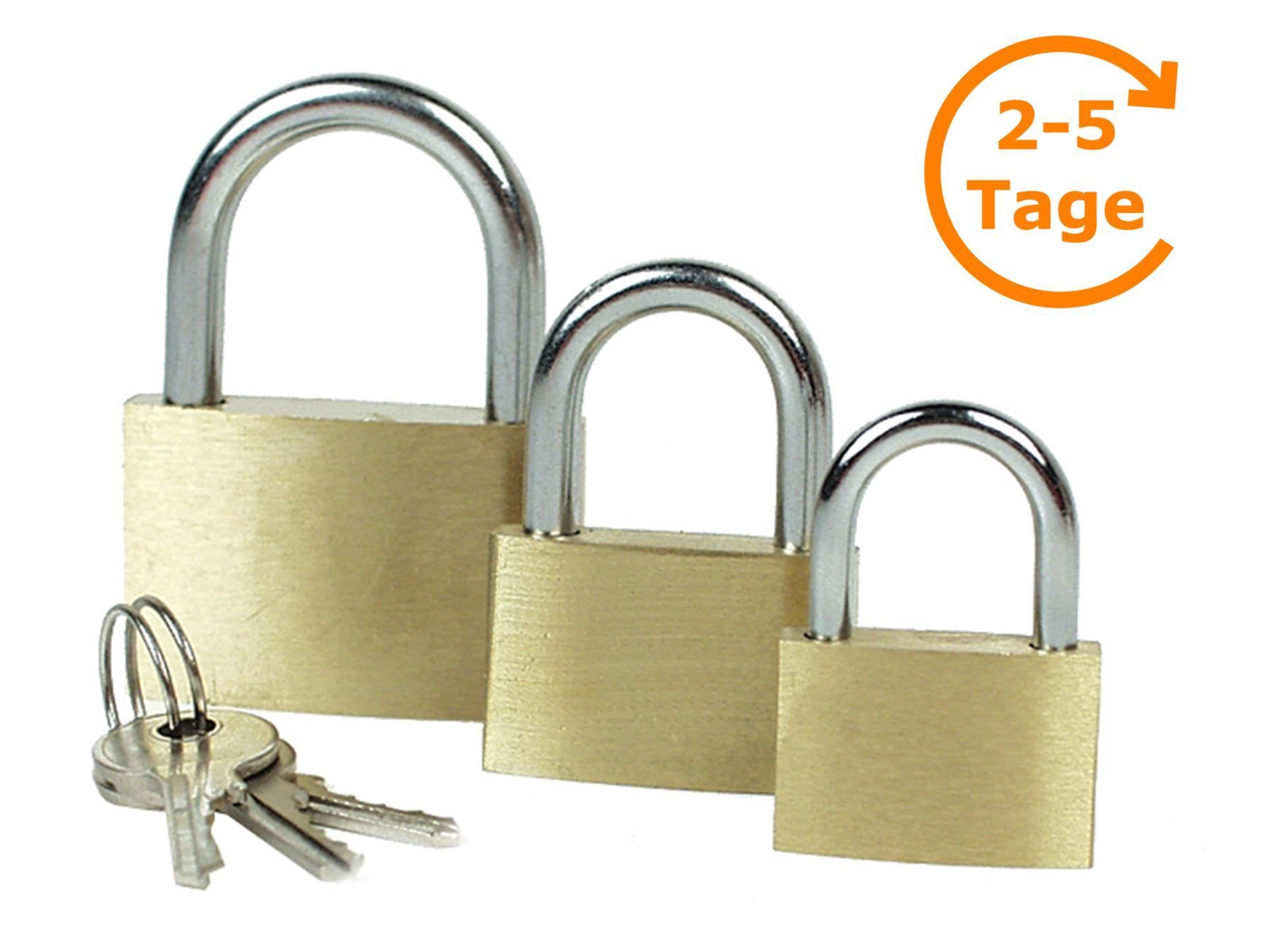 Lucchetti: Vorhängeschloss-Set, 3 Stück – Nuovo e nell'imballaggio originale da St. Gallen venduto da cointec