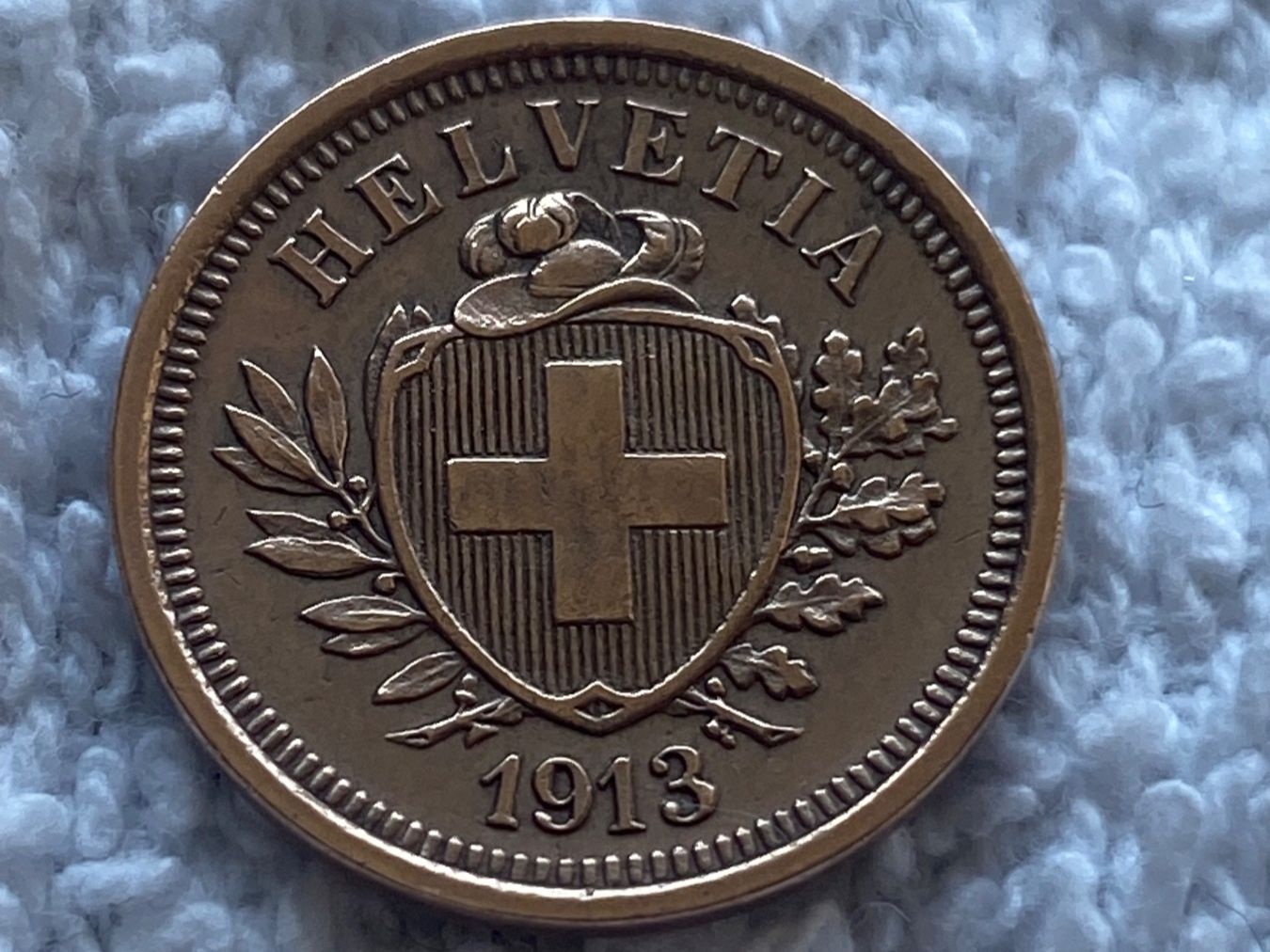 Tutti le monete: 1 centime/rappen 1913 – Usato da Nyon venduto da Ilmi09
