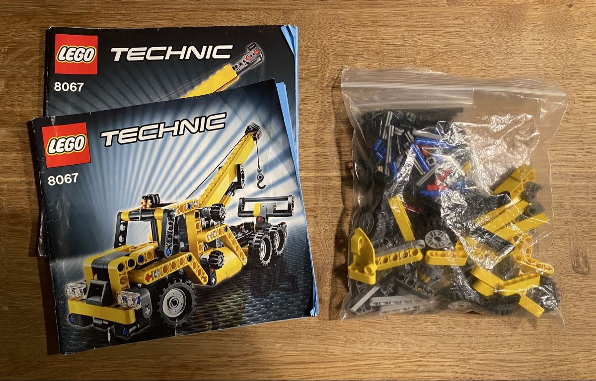 Lego Kit di costruzioni: Lego Technic 8067 Krahnwagen – Usato da Müllheim Dorf venduto da chol7 1