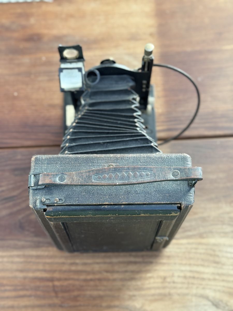 Appareil photo: Antique Folding Plate Camera with Singlo Shutter – D'occasion à Commugny par semamonfrinoli 2