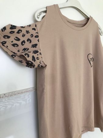Damen T-Shirt Leoprint Neu!