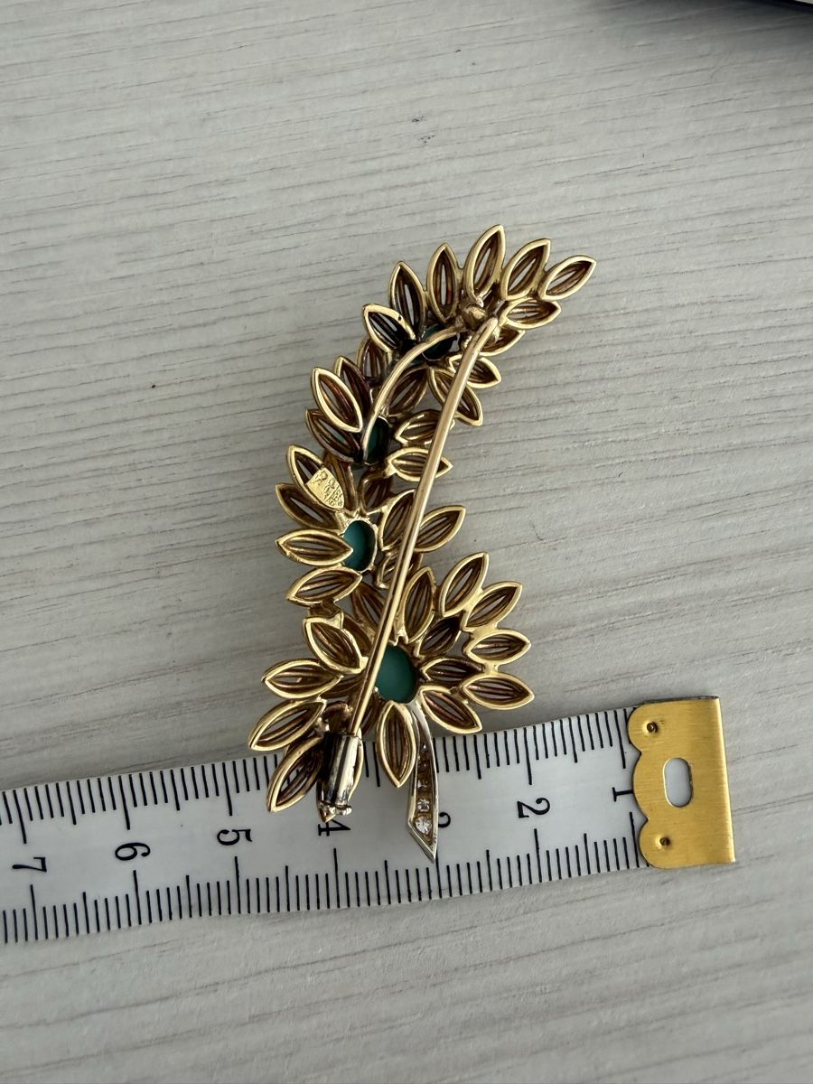 Broschen & Nadeln: Brosche Gelb Gold 14k – Gebraucht aus Oberhof von RealStone 4