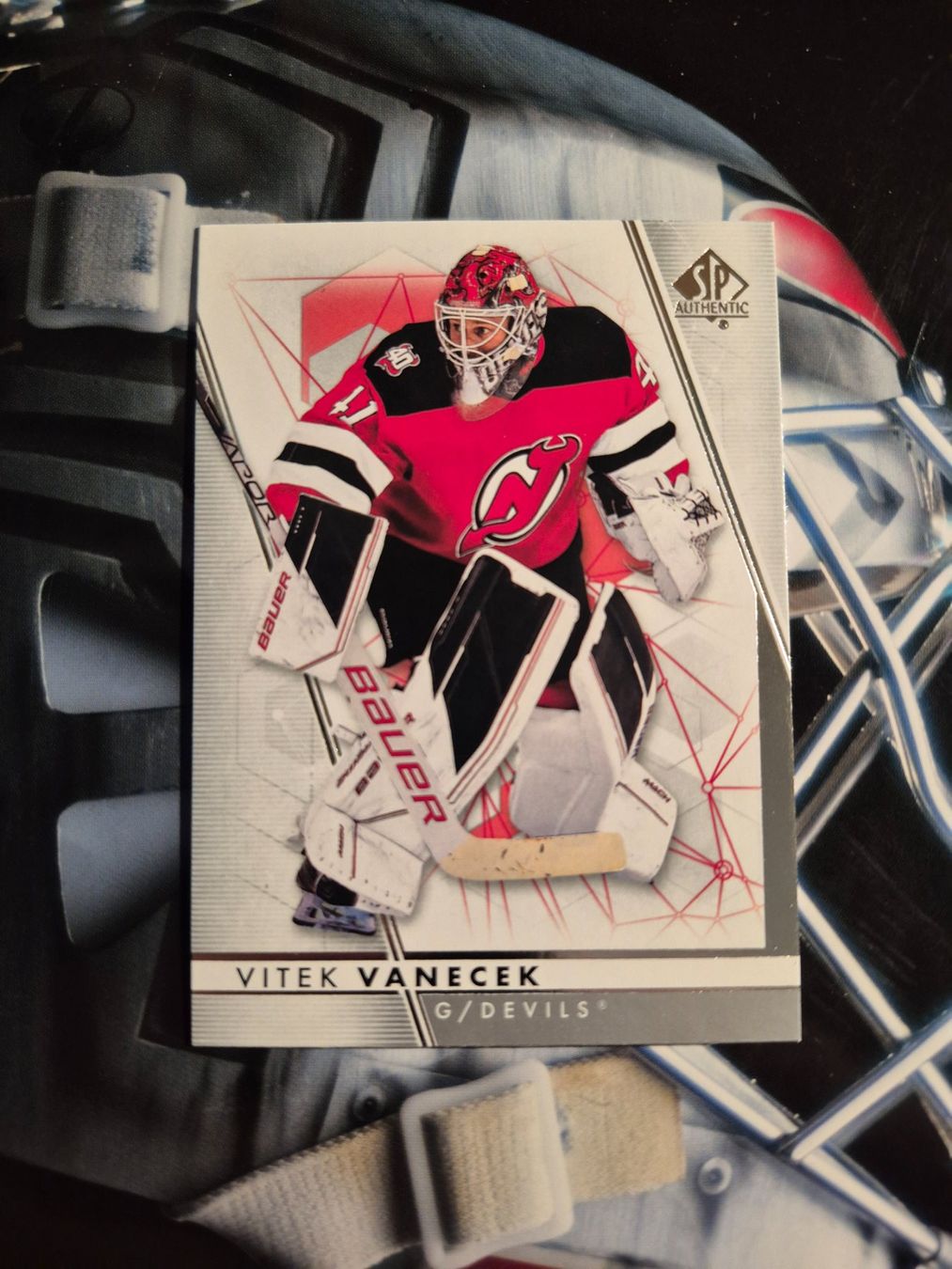 NHL Carte collezionabili: NHL Vitek Vanecek New Jersey Devils – Usato da Treiten venduto da Sauber73