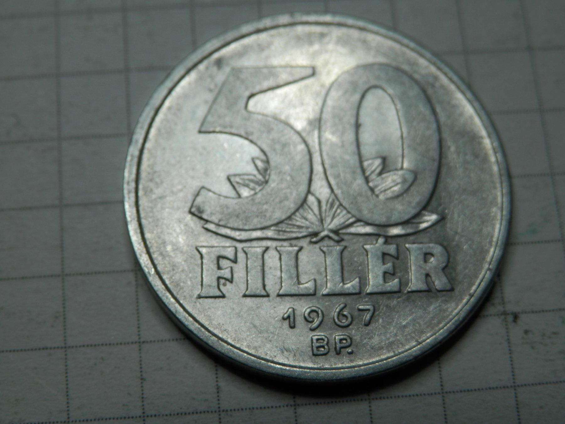 Tutti le monete: Ungarn 50 Filler, 1967 – Usato da Weiach venduto da weiach81 1