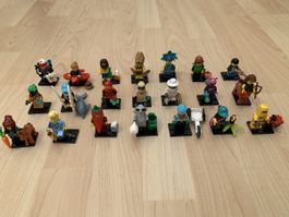 LEGO Minifiguren Konvolut guter Zustand Serien 21 & 22