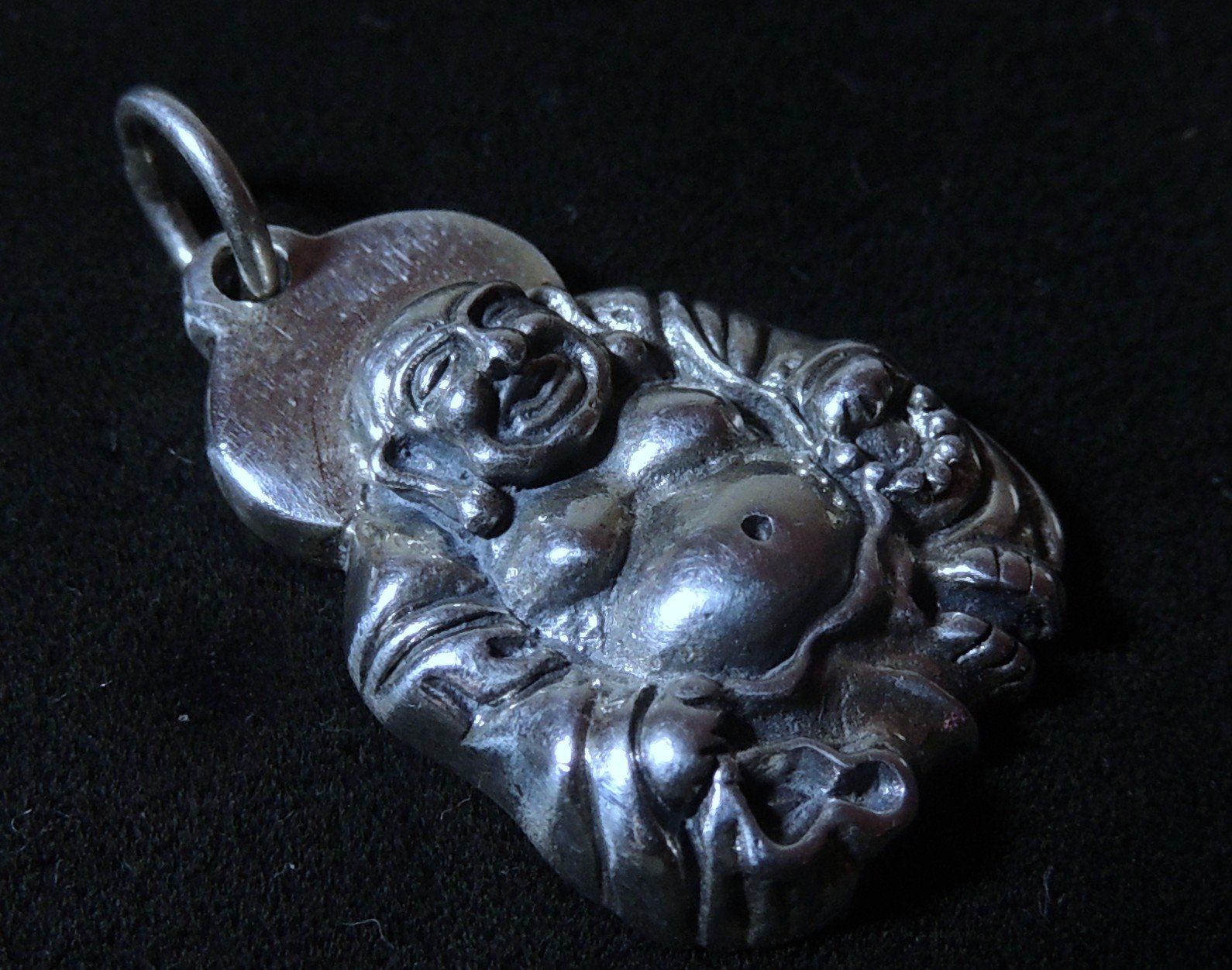 Ciondoli: Buddha Silber 925 Anhänger – Usato da Waldenburg venduto da schaller707