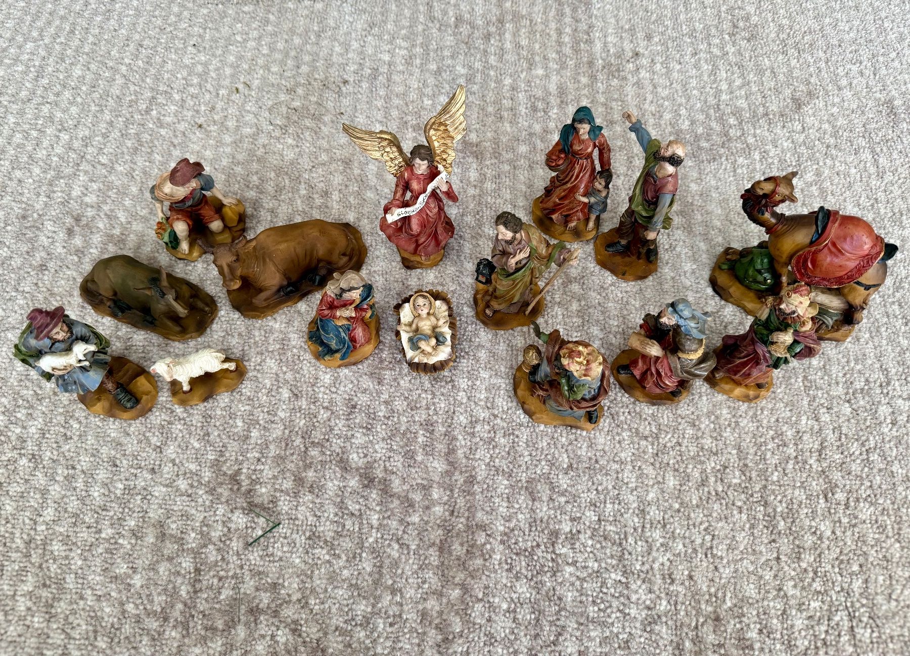 Toutes les décorations: 15 handbemalte Krippenfiguren – D'occasion à Kloten par tin_kb9x 9