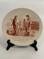 2x Wandteller Frankreich signiert & nummeriert 21,5cm