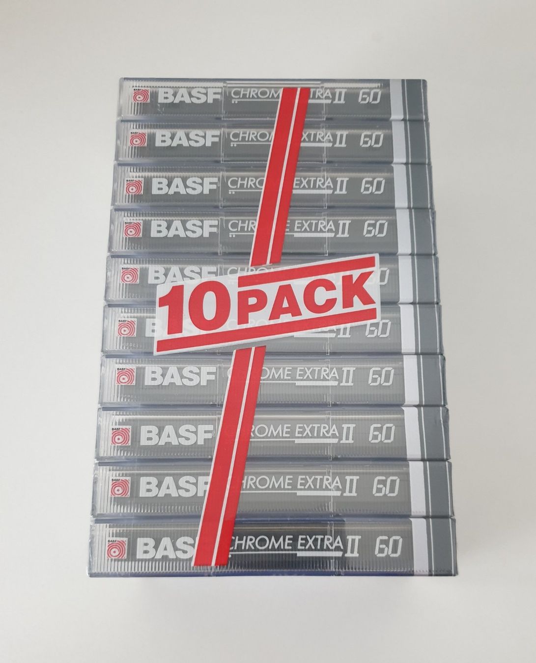 Musicassette: 10x BASF Kassetten Chrome Extra II 60 min OVP – Usato da Obfelden venduto da Masme 3