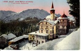 Arosa Hotel Merkur  1916