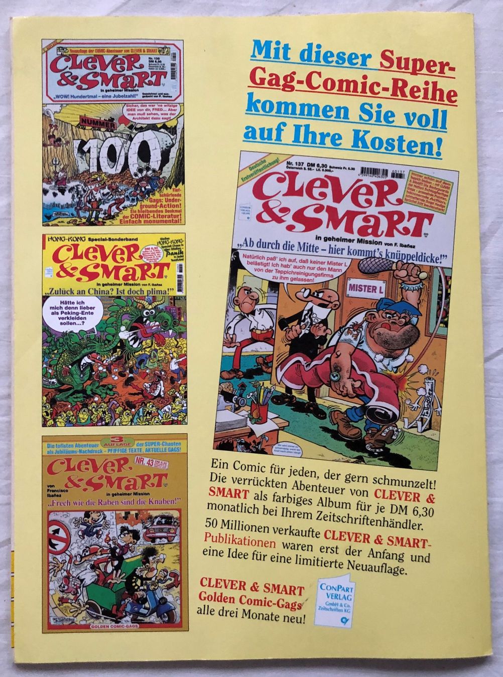 Fumetti: CLEVER & SMART - Nr.113 - 2.Auflage – Usato da Schaffhausen venduto da durruti 4