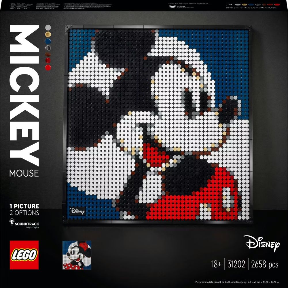 Lego Giocattoli: LEGO Art Mickey und Minnie Mouse – Usato da Kerns venduto da Tamarahaas98 3