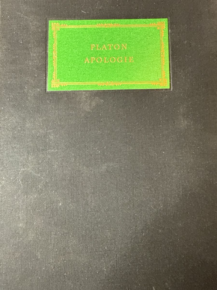 Libri: PLATON Die Apologie des Sokrates – Usato da Schmitten FR venduto da Hohezelg