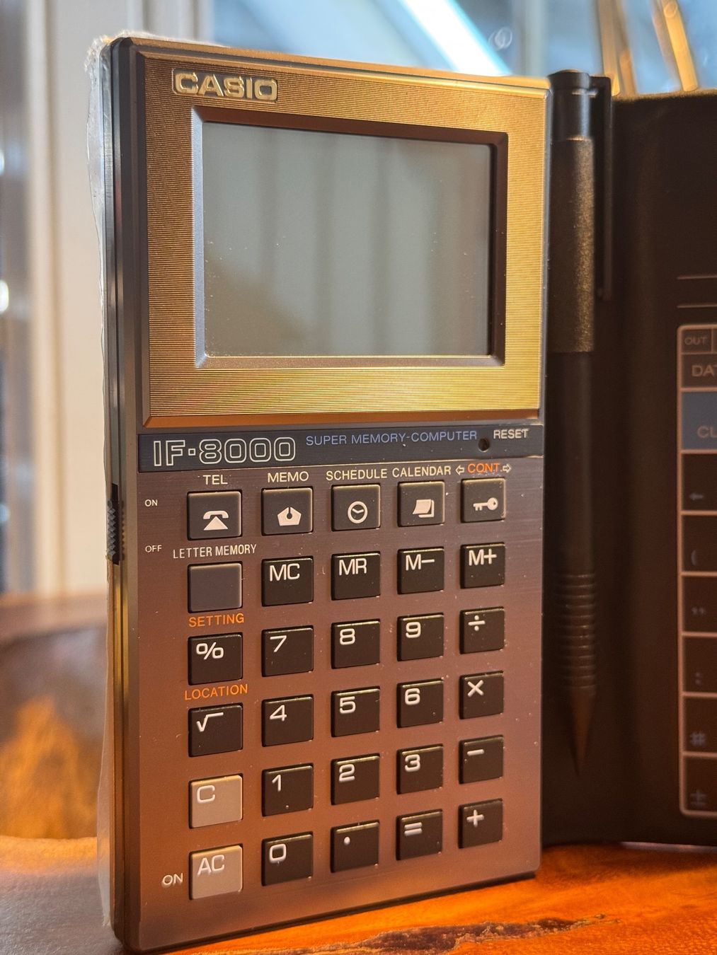 Casio Palmari: Casio IF-8000 Vintage Digital Tagebuch – Usato da Kleinandelfingen venduto da _Sebi 4