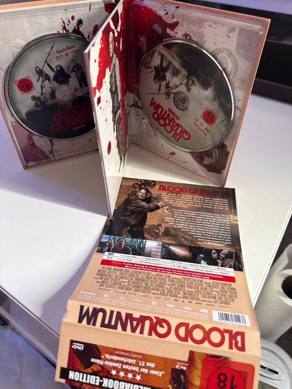 Alle DVDs: Blood Quantum Mediabook Blu-ray DVD – Neu (gemäss Beschreibung) aus Allschwil von meeresperle 2