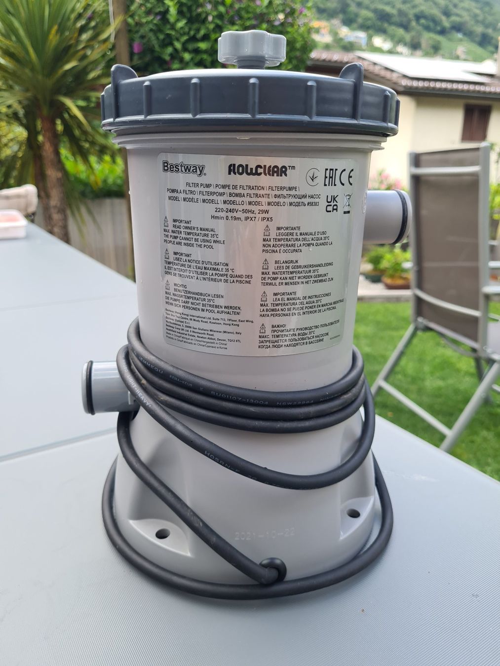 Bestway Accessori per Piscine: Swimming Pool Kartusche Pumpenfilter – Usato da Contra venduto da Lylou0 1