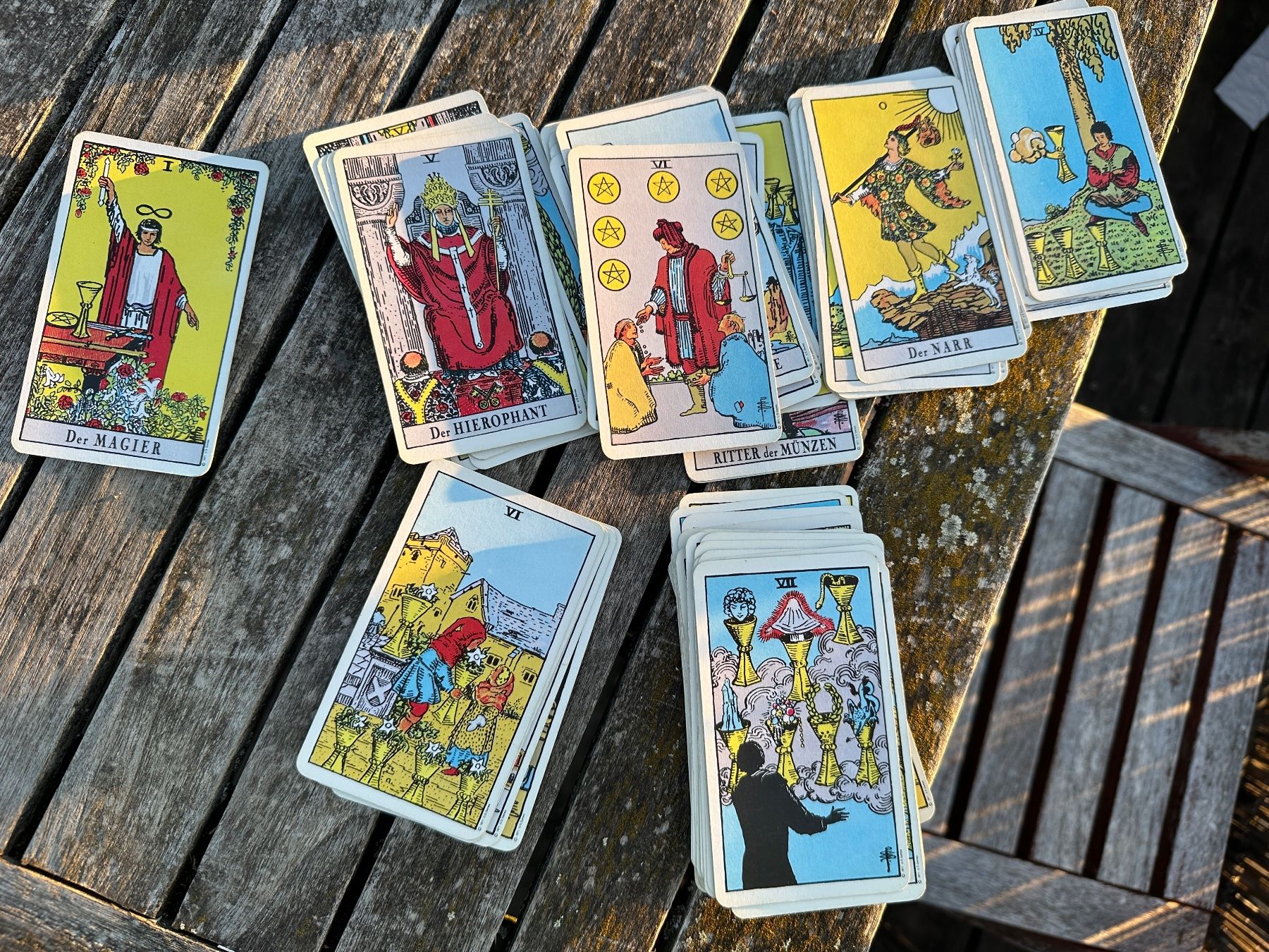 Giochi: Rider Tarotkarten 78Stk. deutsche Version – Usato da Zürich venduto da atlantis77 3
