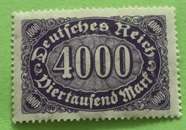 Briefmarken aus Deutsche Reich Ungestempelt  