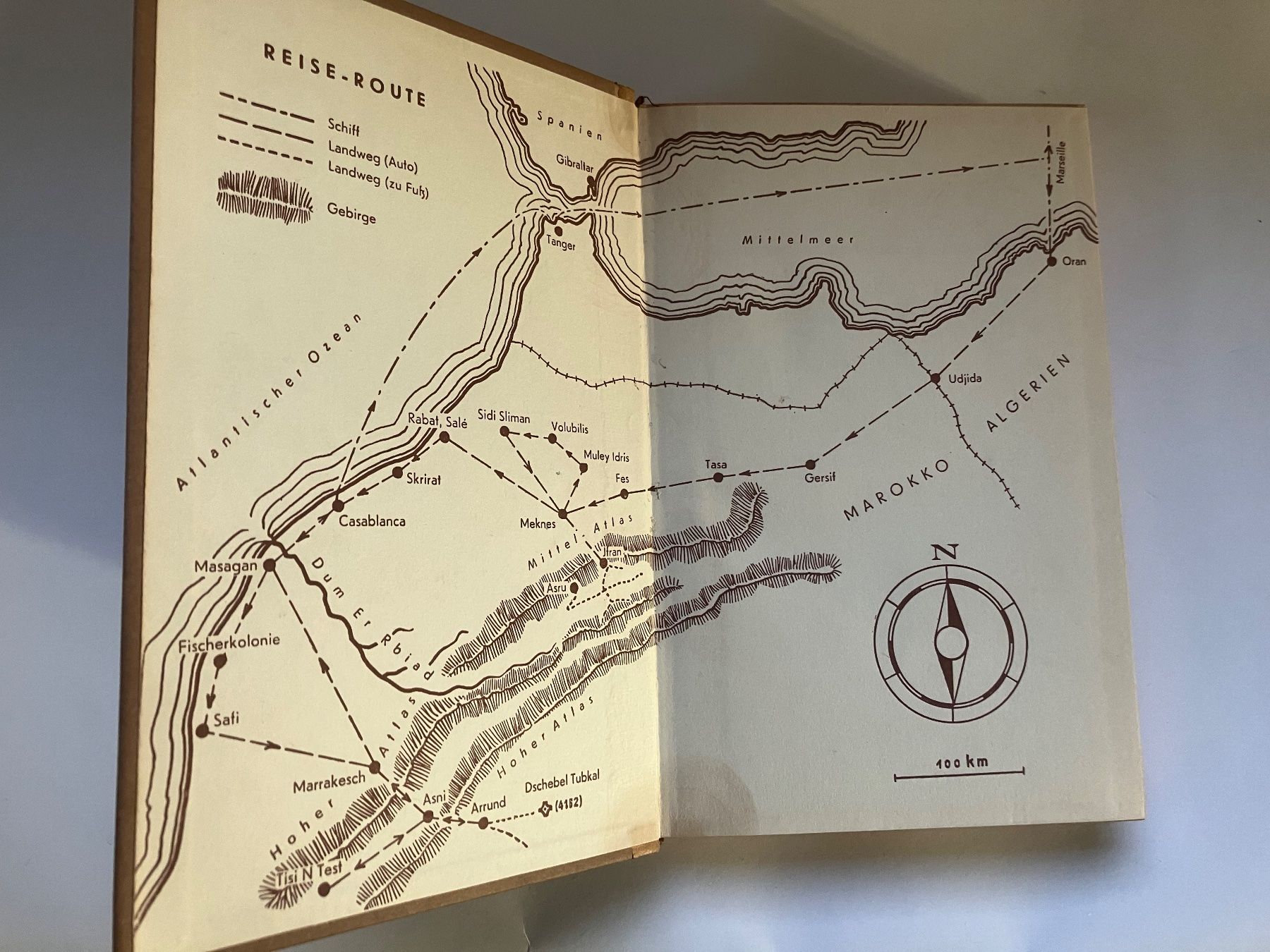 Libri: Max Nussbaum Reisetage in Marokko – Usato da ZUERICH venduto da Carolus1 2