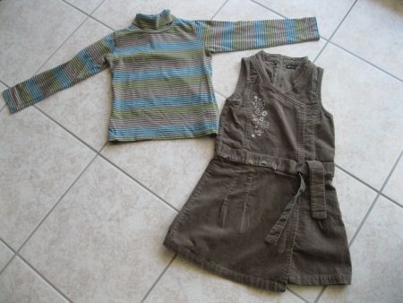 robe avec pull taille 110