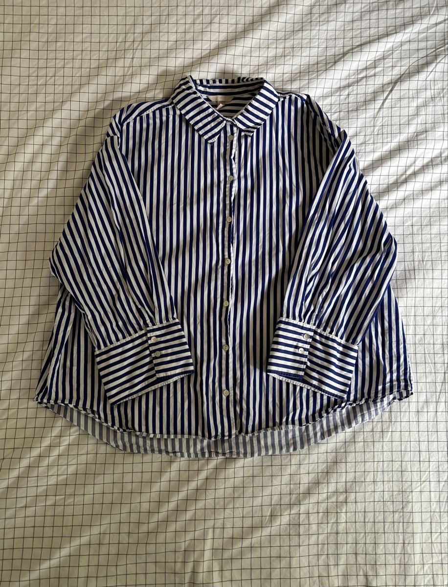 H&M Camicette: Oversized striped H&M shirt XL  – Usato da Villard-sur-Chamby venduto da kamila_1024 1
