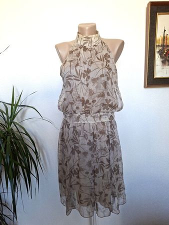 Superbe Robe CRISTINA GAVIOLI – Motif Floral – Taille M