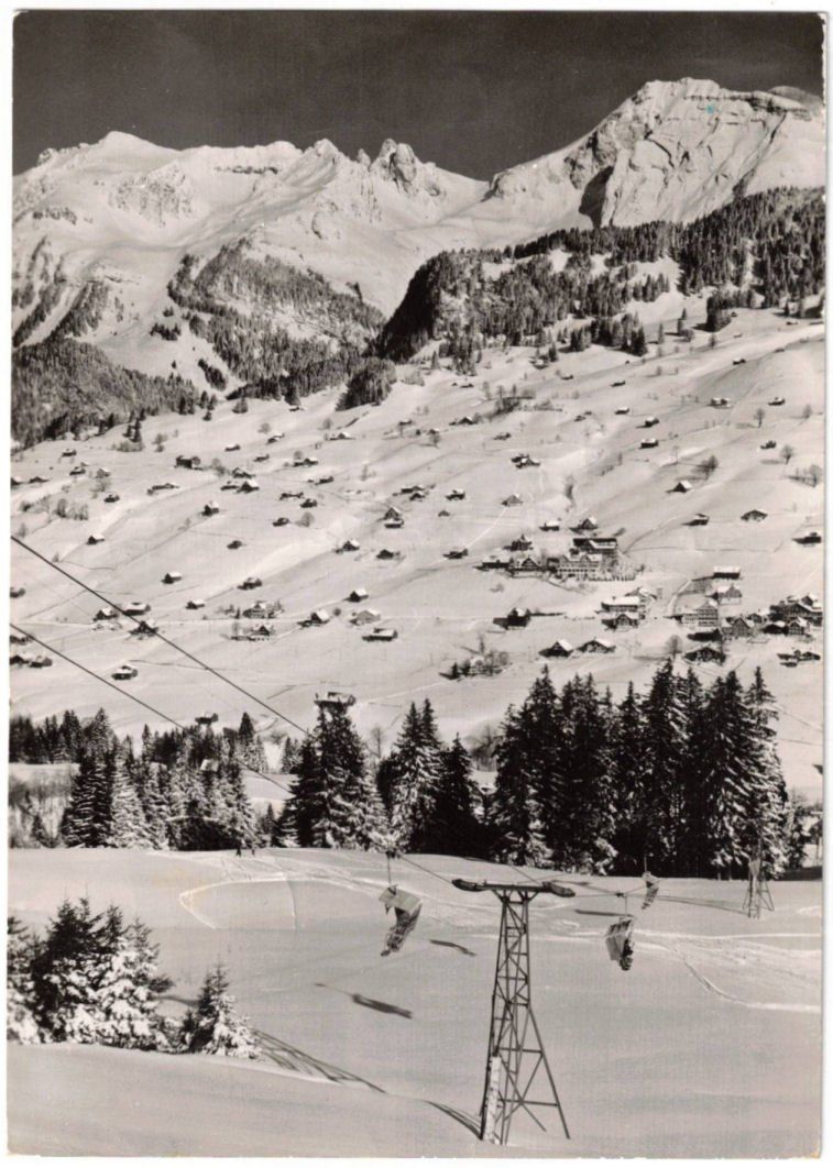 Cartoline postali: Wildhaus - Sessellift – Usato da Binningen venduto da Mountainrider