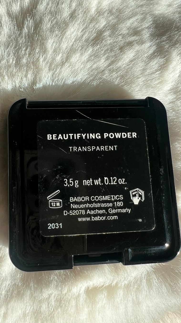 Babor Make-up: Babor Beautifying Powder Transparent gebraucht 3.5g – Usato da Böckten venduto da Yvonne70 1