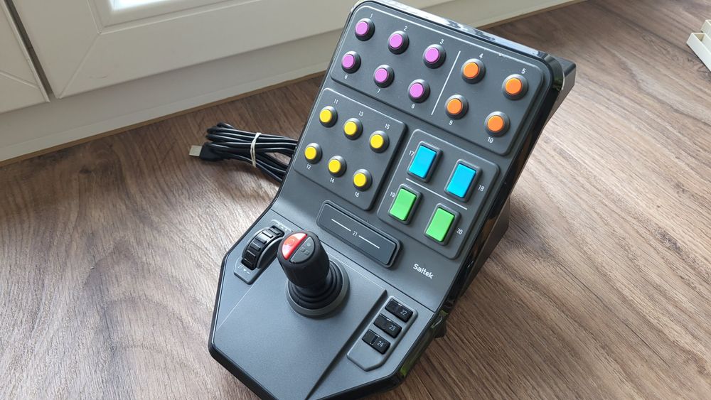 Logitech G Saitek Farm Sim Vehicle Side Panel Nr. 2 (Defekt) in ...