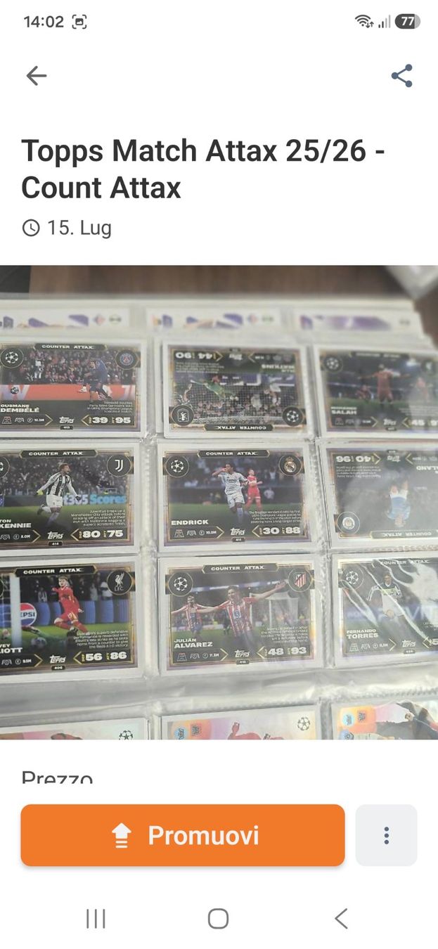 Topps Carte collezionabili: Topps Match Attax 25/26 – Usato da Giubiasco venduto da isa_96bg 1
