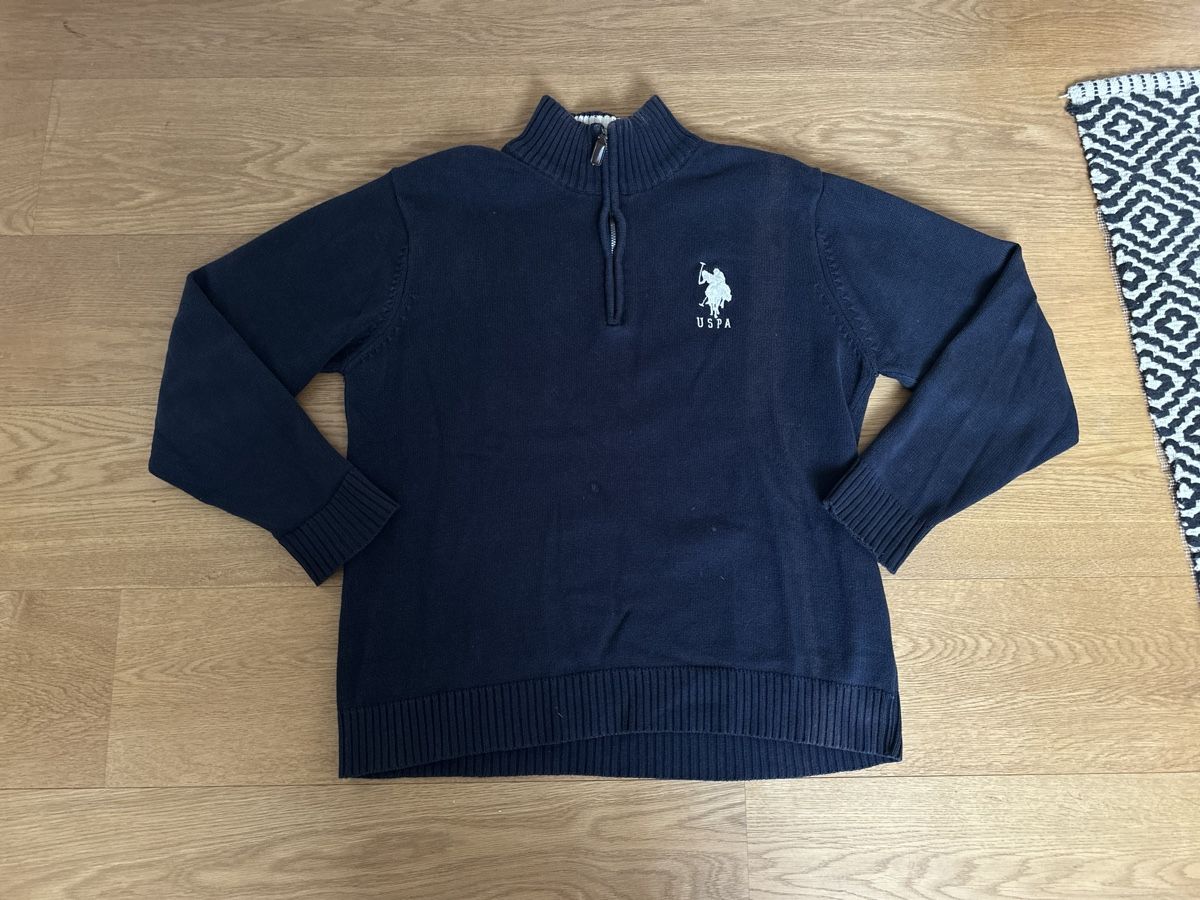 US Polo Maglioni & Felpe: VINTAGE U.S. POLO ASSN STRICKPULLOVER KRAGEN – Usato da Basel venduto da Oloir 1