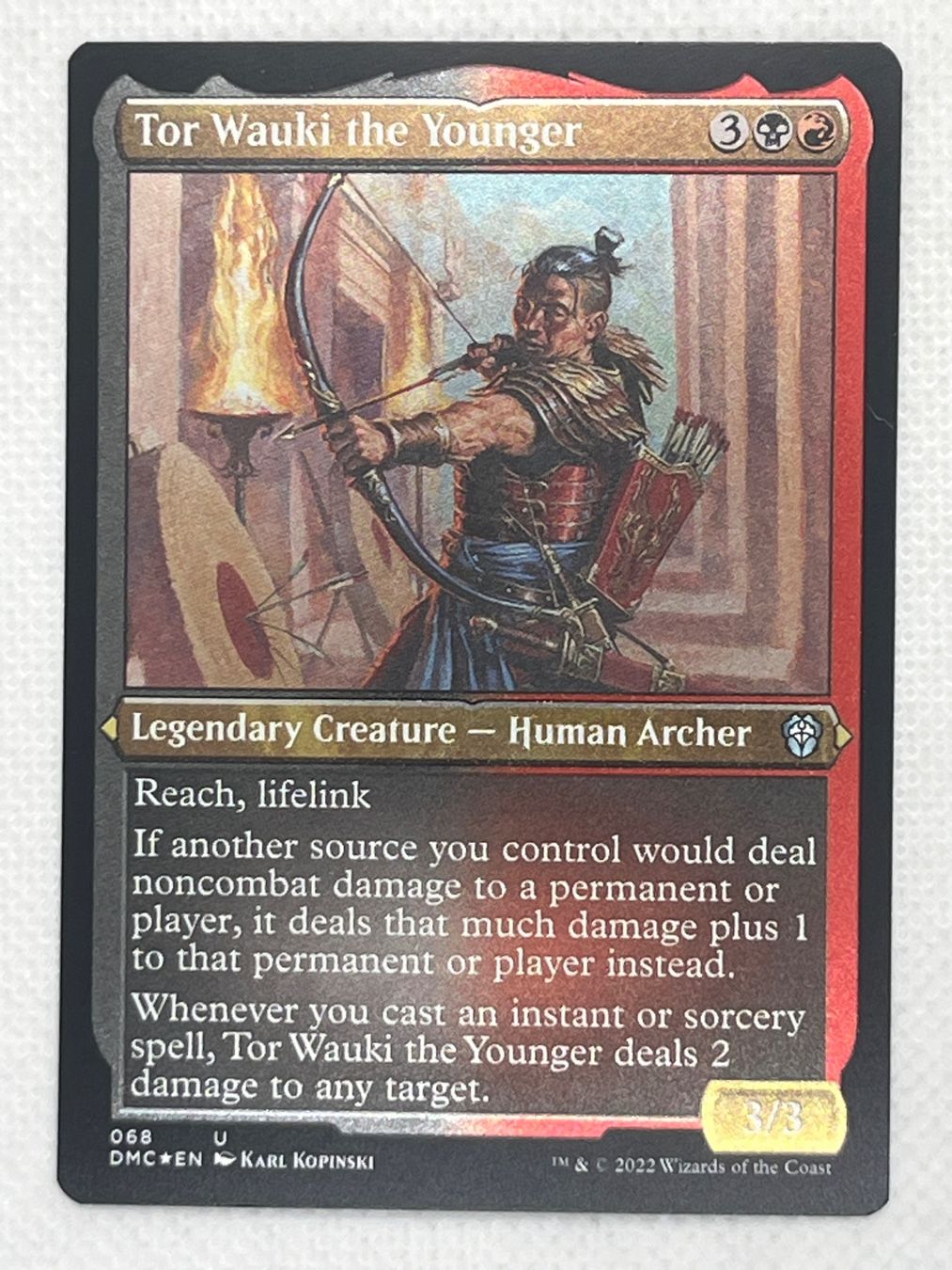 Magic The Gathering Carte collezionabili: MTG: Tor Wauki the Younger Foil – Usato da Hinterkappelen venduto da Kim1992