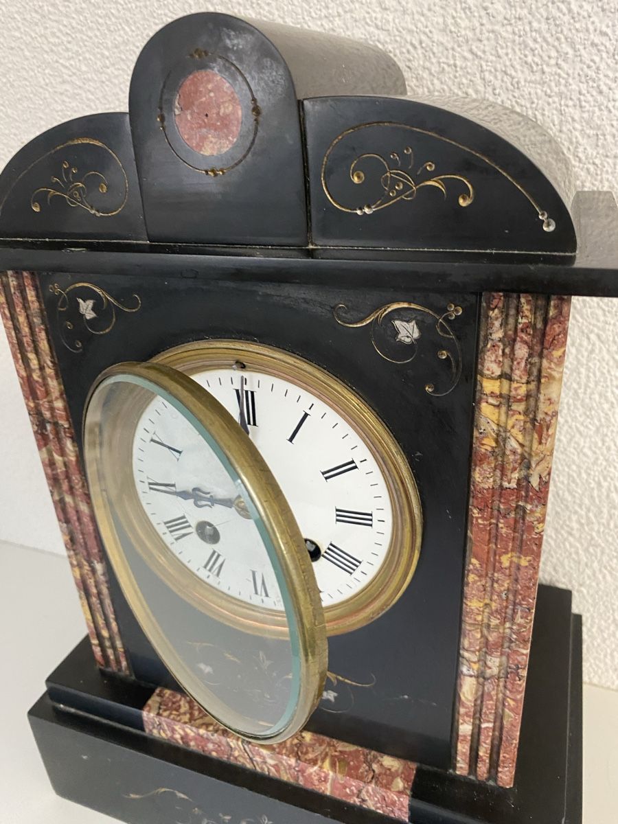 Orologi da terra & Orologi da parete: Napoleon-Kaminuhr Marmor – Usato da Adetswil venduto da rof01 2