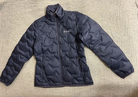 Columbia Daunenjacke dunkelblau Grösse XS guter Zustand