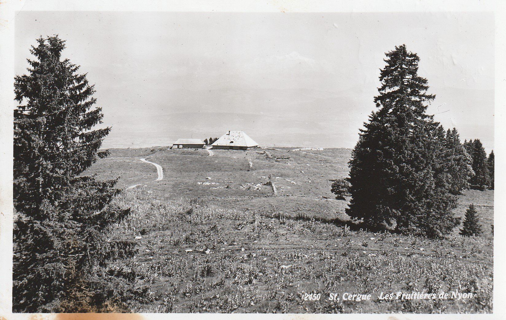 Cartoline postali: St Cergue - gel. 9.7.1957 – Usato da Fribourg venduto da schnalla92