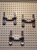 Lego 3x Achsplatten 2x4 mit Kufen 1x6x1