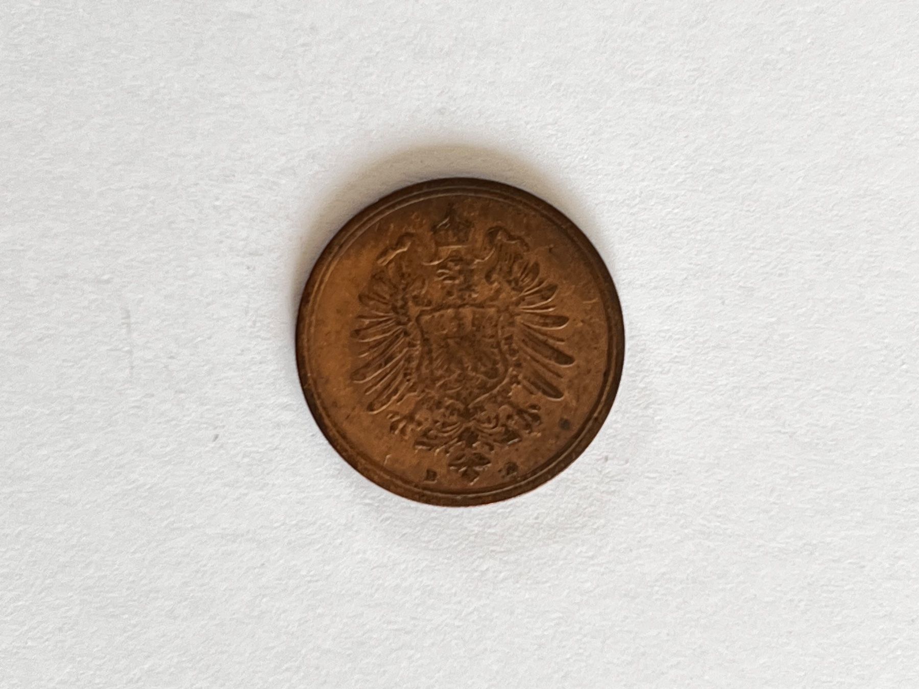 Tutti le monete: Alte Deutsche Reichspfennig ab 1874 – Usato da Münsingen venduto da Olsek01 2