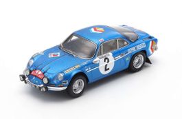 Alpine A110 #2 Nicolas-Roure "Monte Carlo" 1971 (Spark 1:43)