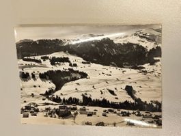 Carte postale vintage Wildhaus, Lisighaus mit Gamserrugg