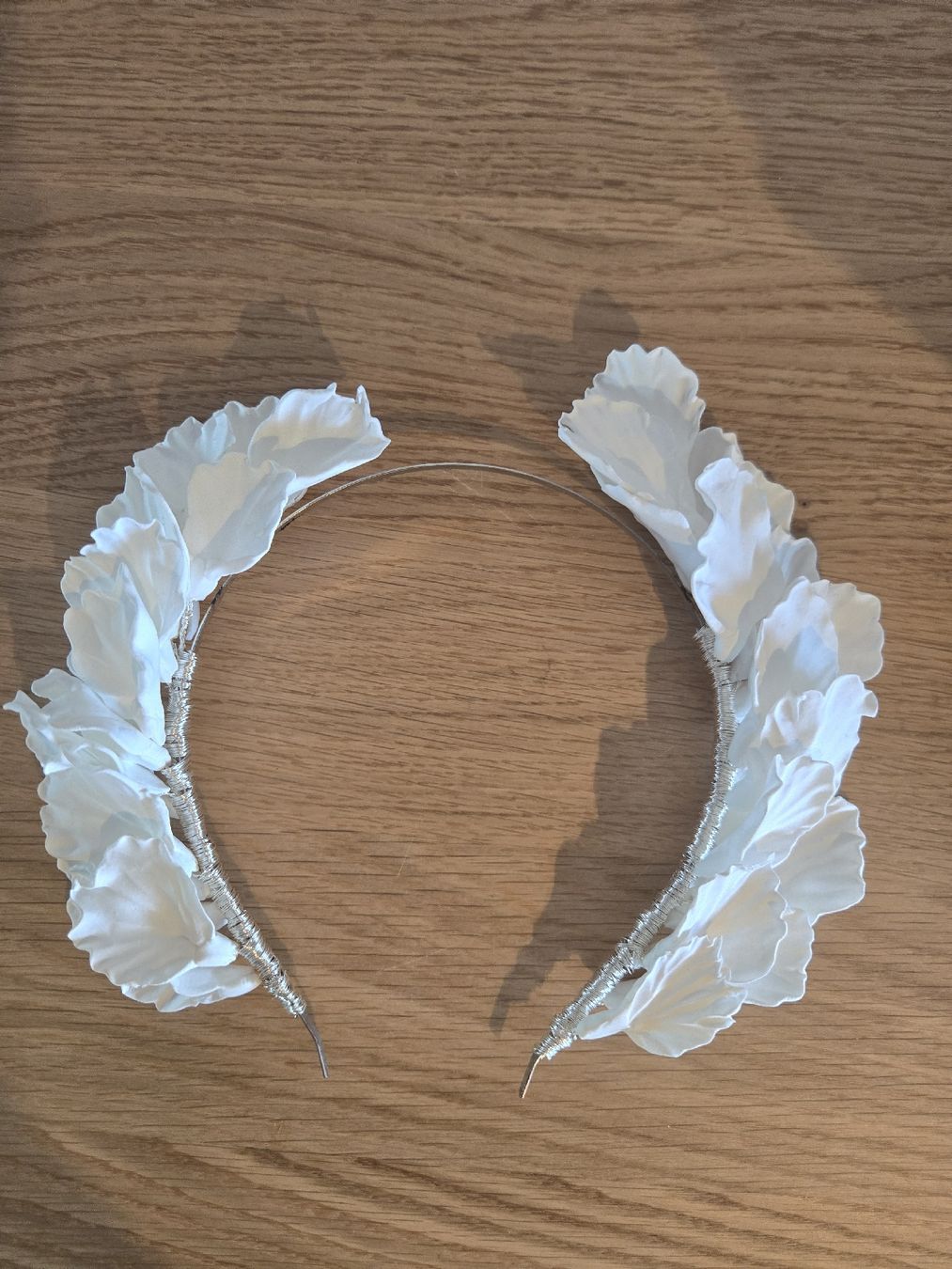 Accessori per capelli: Wunderschöner Hochzeit Haarschmuck-Blumenkranz – Usato da Dübendorf venduto da Timulka 2