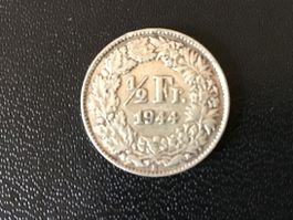 Schweiz 1/2 Franken 1944