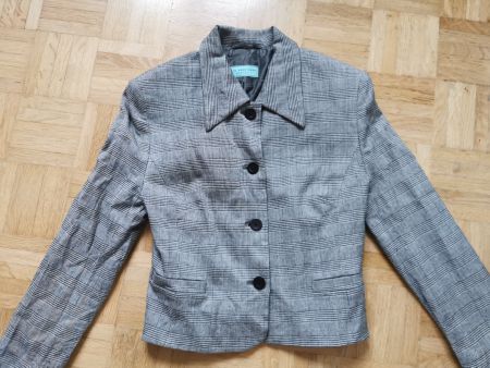 Glencheck Blazer Ruth Grüninger Zürich Gr. 38