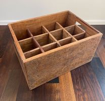 Holzkiste für Weinflaschen
