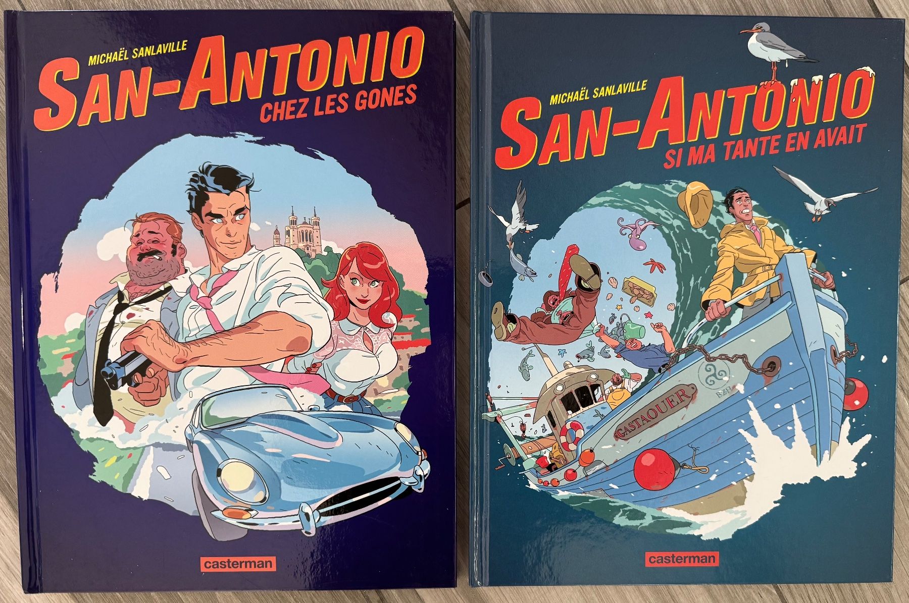 Fumetti: San-Antonio - Aventures en BD – Nuovo (secondo la descrizione) da Geneveys-Coffrane venduto da Momoali