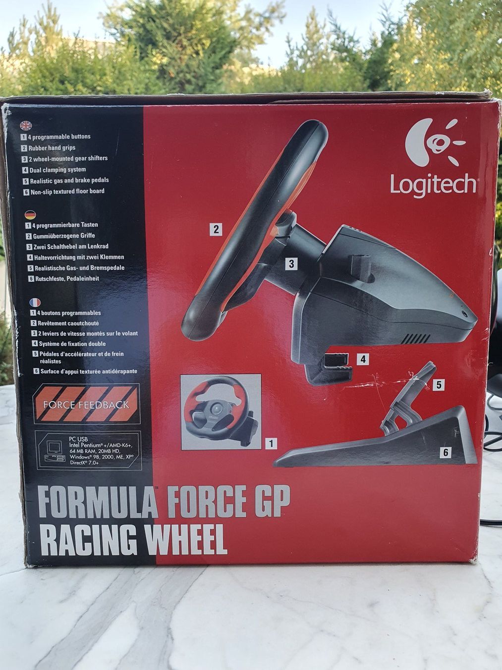 Logitech Controller: Volant logitech sim-racing pour PC et console. – Gebraucht aus Veyrier von jul_r9vf 7