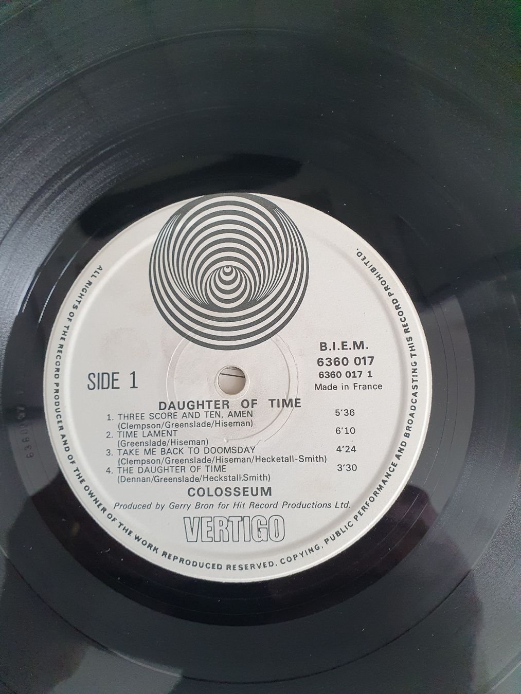 Dischi in vinile: LP Colosseum 6360017 von 1970  – Usato da WUERENLOS venduto da Eeric 3