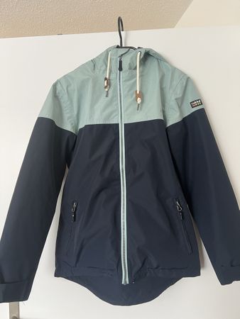 Rukka Jacke Khaki Dunkelblau Grösse 36 guter Zustand