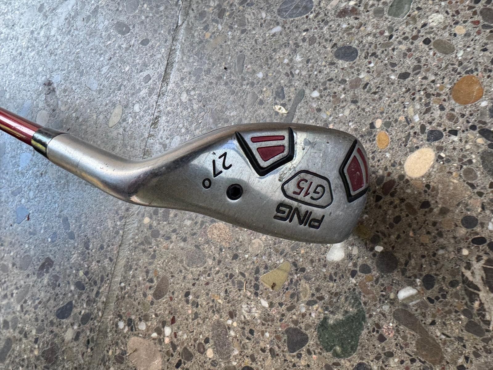 Ping Mazze & Set: Ping G15 Hybrid 27° Rescue Golfschläger Graphit – Usato da Thalwil venduto da Maricortin