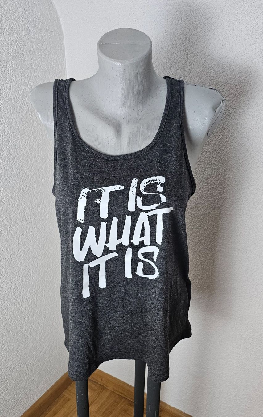 Shein Tops: neuw. Top Gr. M "It is whati it is" – Neuf (Voir description) à Füllinsdorf par Sunnebliemli7